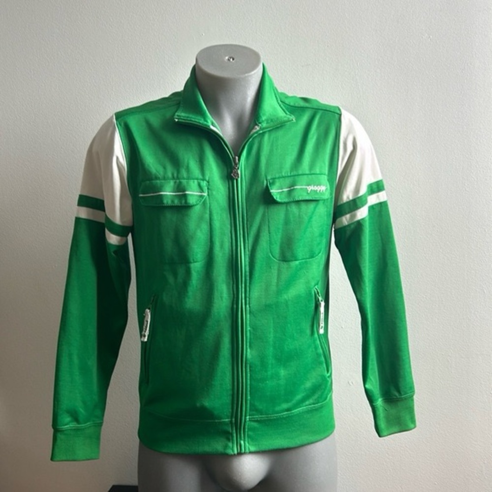 Y2K Groggy Zip Up Sweater Small